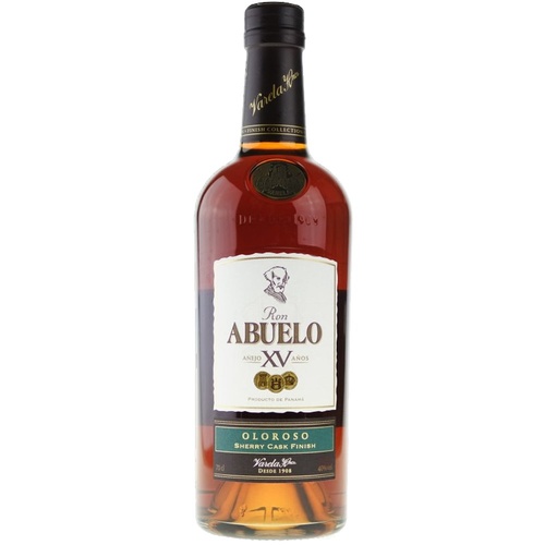 RHUM PANAMA ABUELO 15 ANS OLOROSO FINISH XERES 40% 70CL