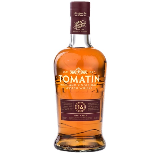 WHISKY ECOSSE HIGHLANDS SINGLE MALT TOMATIN 14 ANS 46% 70CL