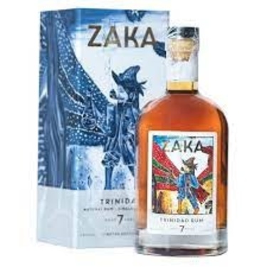 Zaka Rum Trinidad 7 Ans Coffret 42° 70 Cl