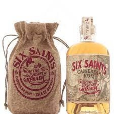Six Saints Rum Pochon Toile 41.7° 70 Cl