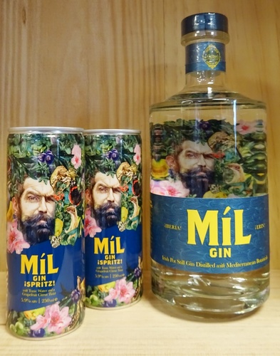 MIL GIN TONIC CANETTE 25 CL