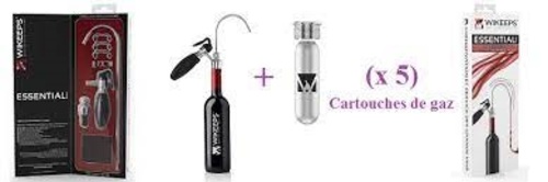 WIKEEPS ESSENTIAL + CARTOUCHE GAZ