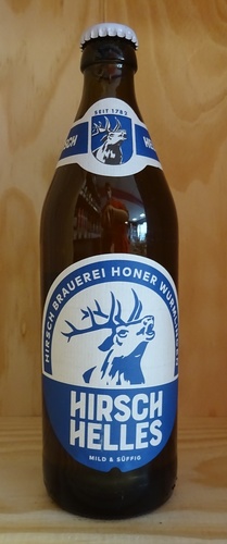 HIRSCH HELLES BIERE ALLEMAGNE 4.8% 50 CL