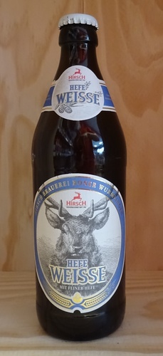 HIRSCH HEFE WEISSE BIERE ALLEMAGNE 0.50 CL 5.4%
