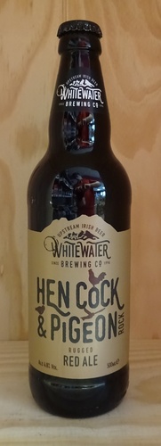 WHITEWATER BREWING HEN COCK & PIGEON RED ALE BIERE IRLANDE 4.8% 50 CL