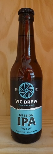 VIC BREWERY SESSION IPA BIERE CATALOGNE ESPAGNE 4% 33 CL