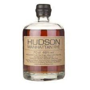 Whisky Etats Unis New York Hudson Bourbon Manhattan Rye 46% 70 Cl