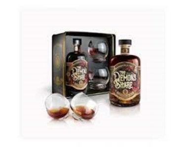 Rhum Demon's Share 12 Ans Coffret 2 Verres 41%