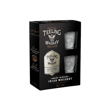 Coffret Teeling Small Batch Blended 2 Verres 70 Cl 46%