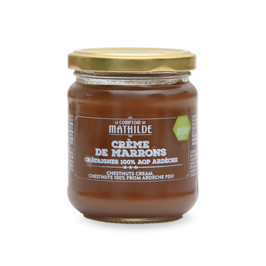 Creme De Marrons Chataignes 100% Aop D'ardeche 250 G