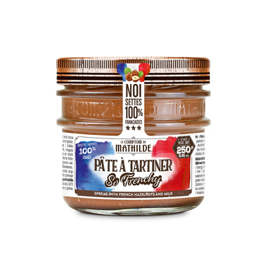 Pate A Tartiner So Frenchy Noisettes 100% Francaises 250 G