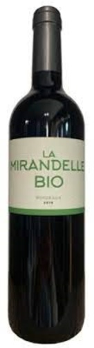 BORDEAUX ROUGE AOC LA MIRANDELLE BIO 2018