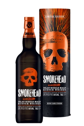 WHISKY ECOSSE ISLAY SINGLE MALT SMOKEHEAD RUM REBEL 46% 70CL