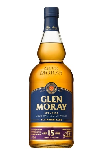 WHISKY ECOSSEC GLENMORAY 15 ANS SINGLE MALT 40% 70CL