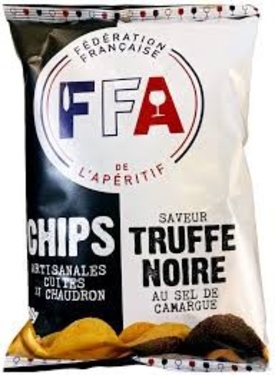 Chips À La Truffe Noire Cuites Au Chaudron Chipserie Artisanale, Ardèche  (100g)