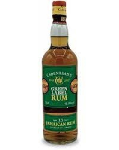 RHUM JAMAÏQUE CADENHEAD'S JAMAICAN RUM 13 ANS 70 CL 46%