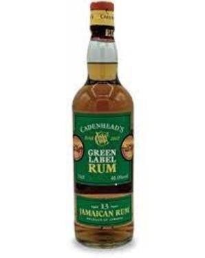 Rhum JamaÏque Cadenhead's Jamaican Rum 13 Ans 70 Cl 46%