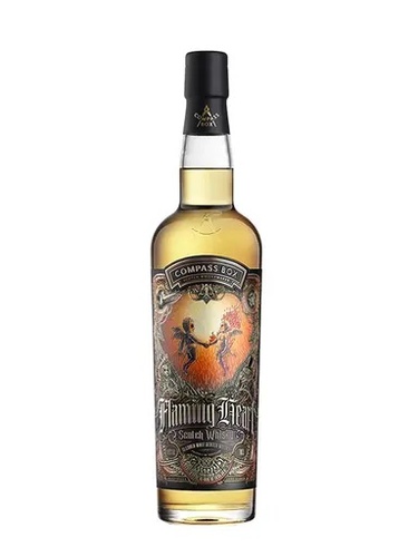 WHISKY ECOSSE BLEND FLAMING HEART 2022 7th EDITION 48.9% 70CL Compass Box