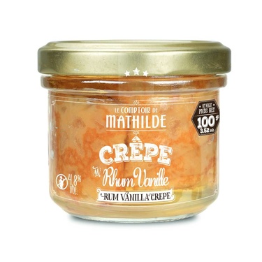 Crepe Rhum Vanille 100 G 4.8% Vol.