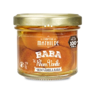 Baba Au  Rhum Saveur Vanille 100 G 12% Vol.