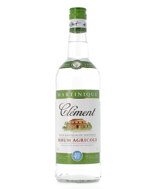 Martinique Rhum Agricole Blanc Clement 1 Litre 40%