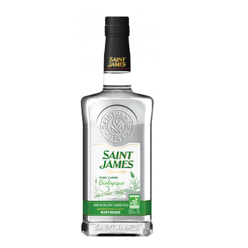 MARTINIQUE RHUM SAINT JAMES BLANC BIO 56.5% - 70 CL