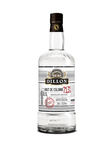 MARTINIQUE RHUM BLANC DILLON BRUT DE COLONNE 71.3% 70 CL