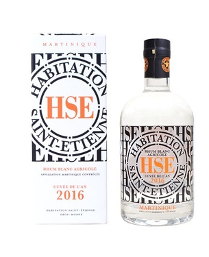 Rhum Agricole Martinique Blanc Hse Cuvee L'an 2016- 50% 70cl