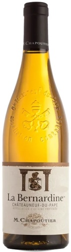 AOP CHATEAUNEUF DU PAPE BLANC LA BERNARDINE 2022 BIO 75 CL