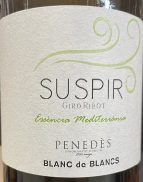 Espagne  Blanc Suspir 2023 - 75 Cl