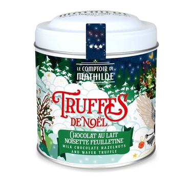 Truffe De Noël Lait Noisette Feuilletine 200g