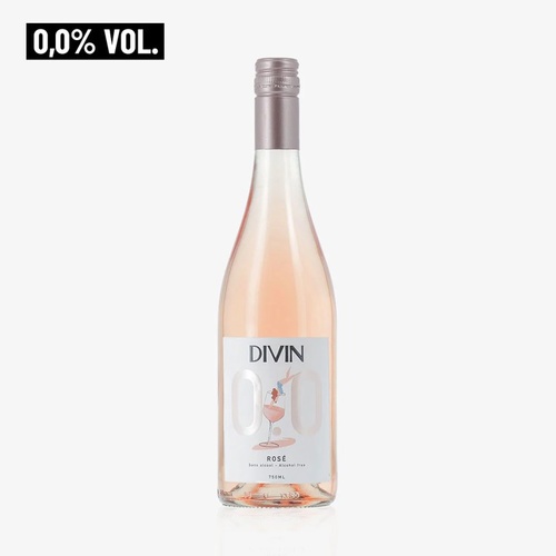 DIVIN ORIGINE ROSE SANS ALCOOL 0% 75 CL