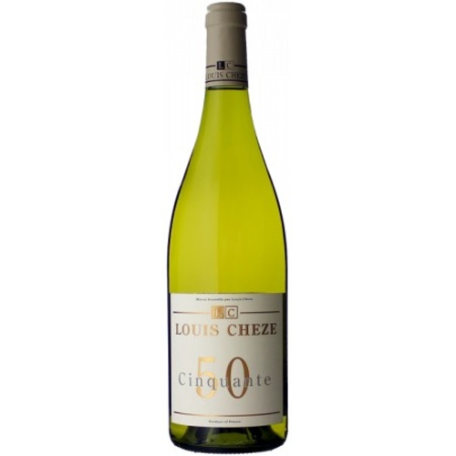 50/CINQUANTE VIN DE FRANCE BLANC 2023 LOUIS CHEZE 75 CL